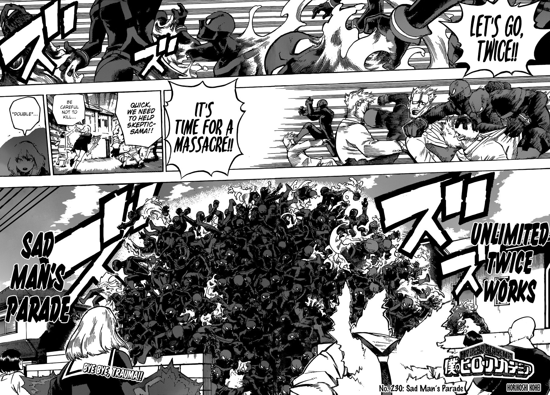 Boku no Hero Academia chapter 258 page 3