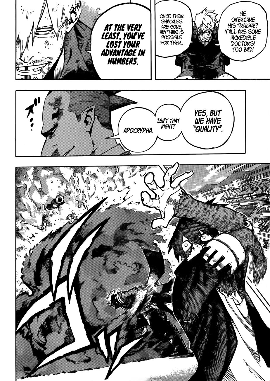 Boku no Hero Academia chapter 258 page 6