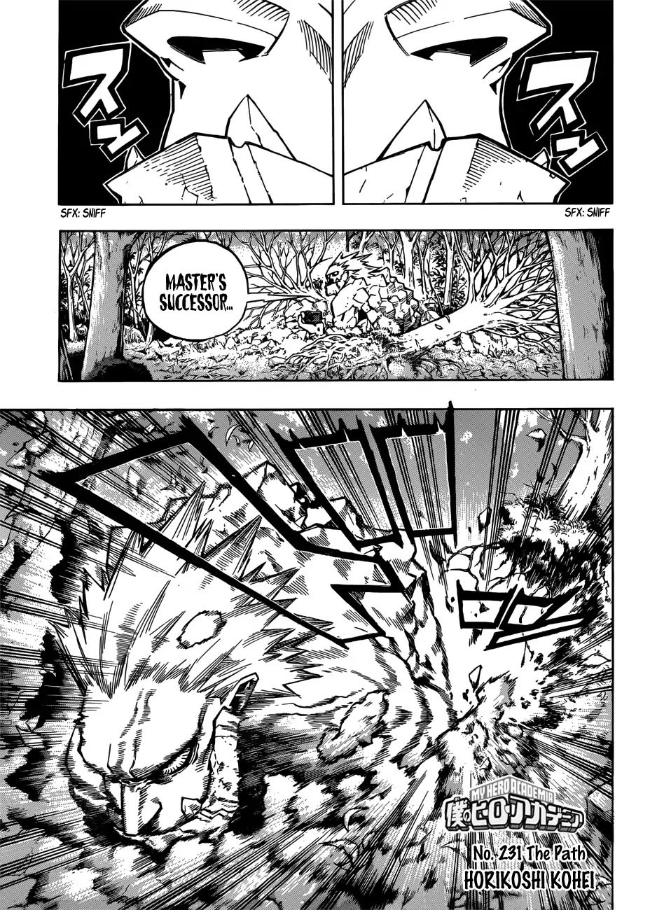 Boku no Hero Academia chapter 259 page 1