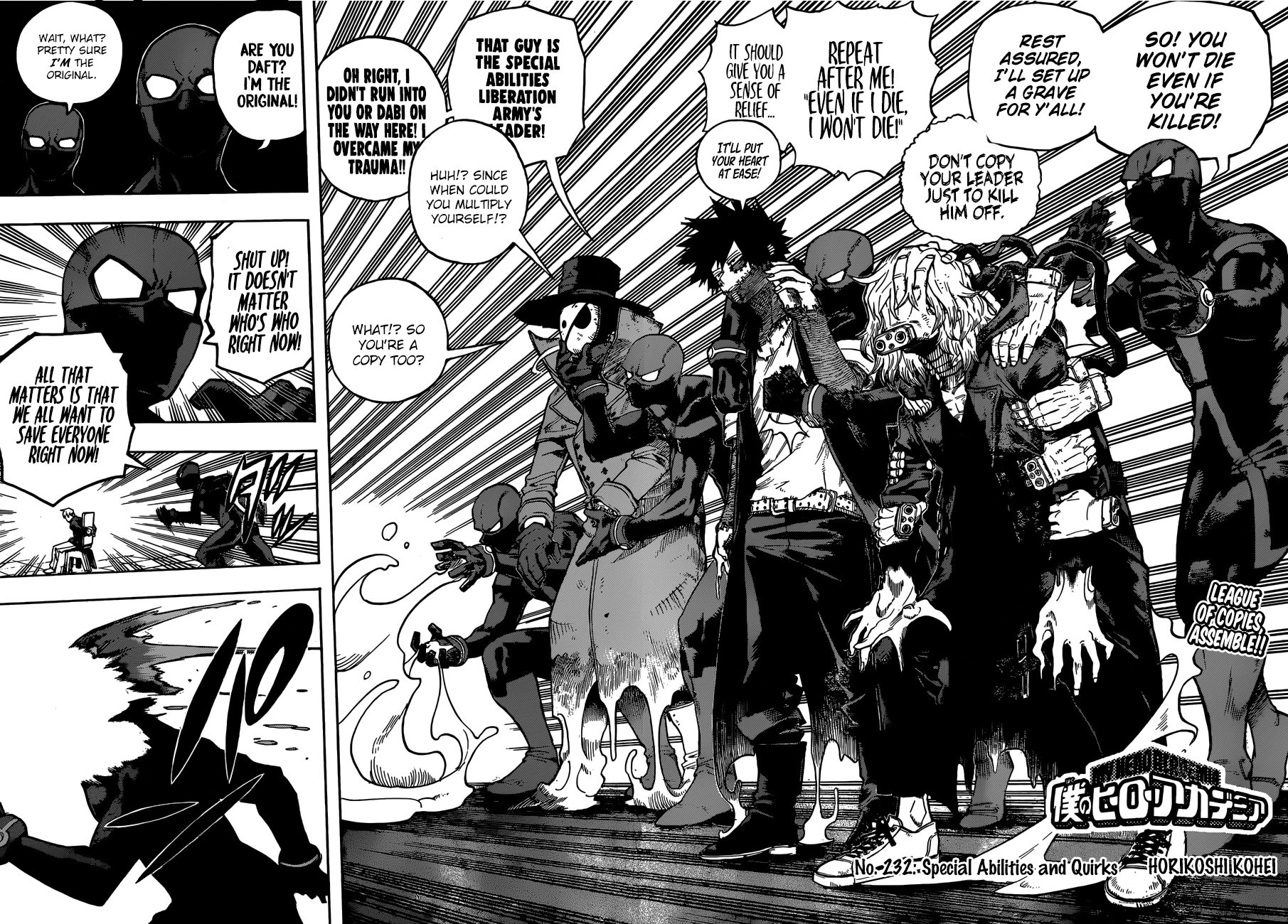 Boku no Hero Academia chapter 260 page 3
