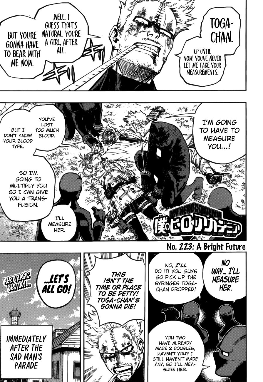 Boku no Hero Academia chapter 261 page 1