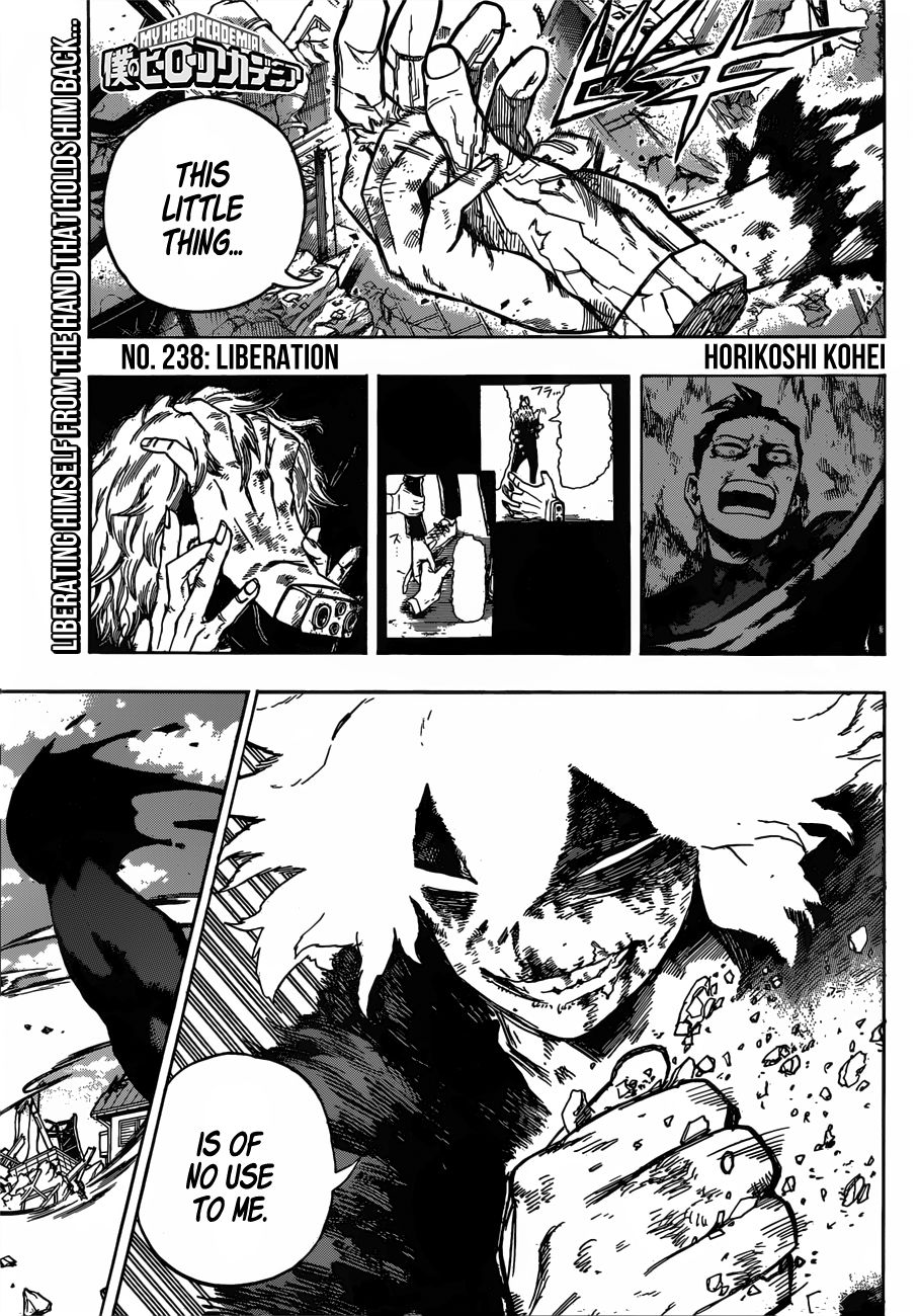 Boku no Hero Academia chapter 266 page 1