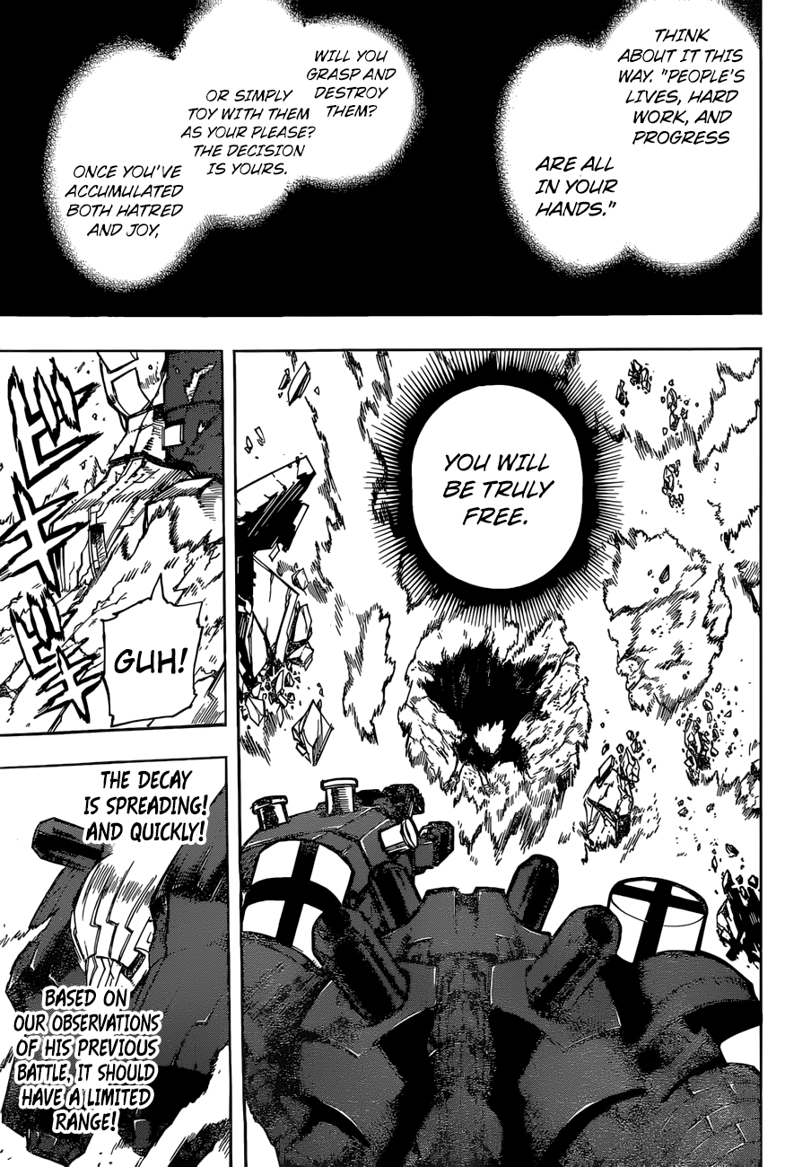 Boku no Hero Academia chapter 267 page 4