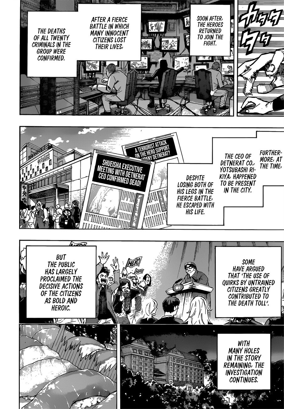 Boku no Hero Academia chapter 268 page 3