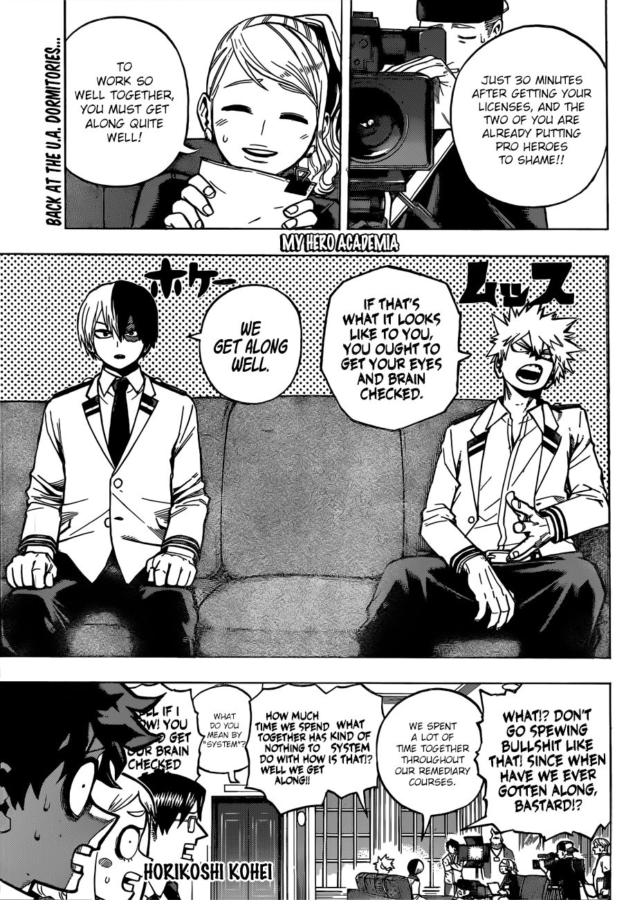 Boku no Hero Academia chapter 269 page 1