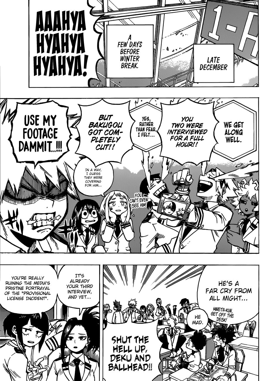 Boku no Hero Academia chapter 269 page 4
