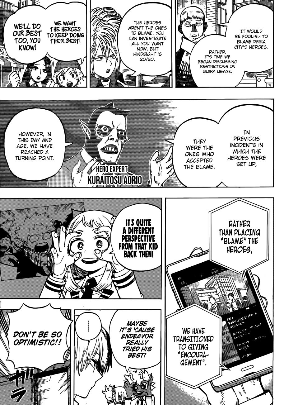 Boku no Hero Academia chapter 269 page 6