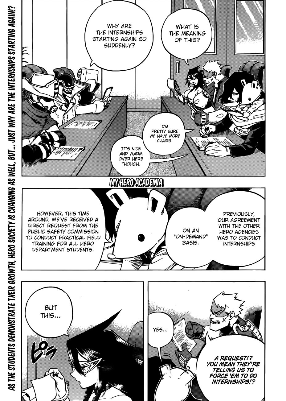 Boku no Hero Academia chapter 270 page 1