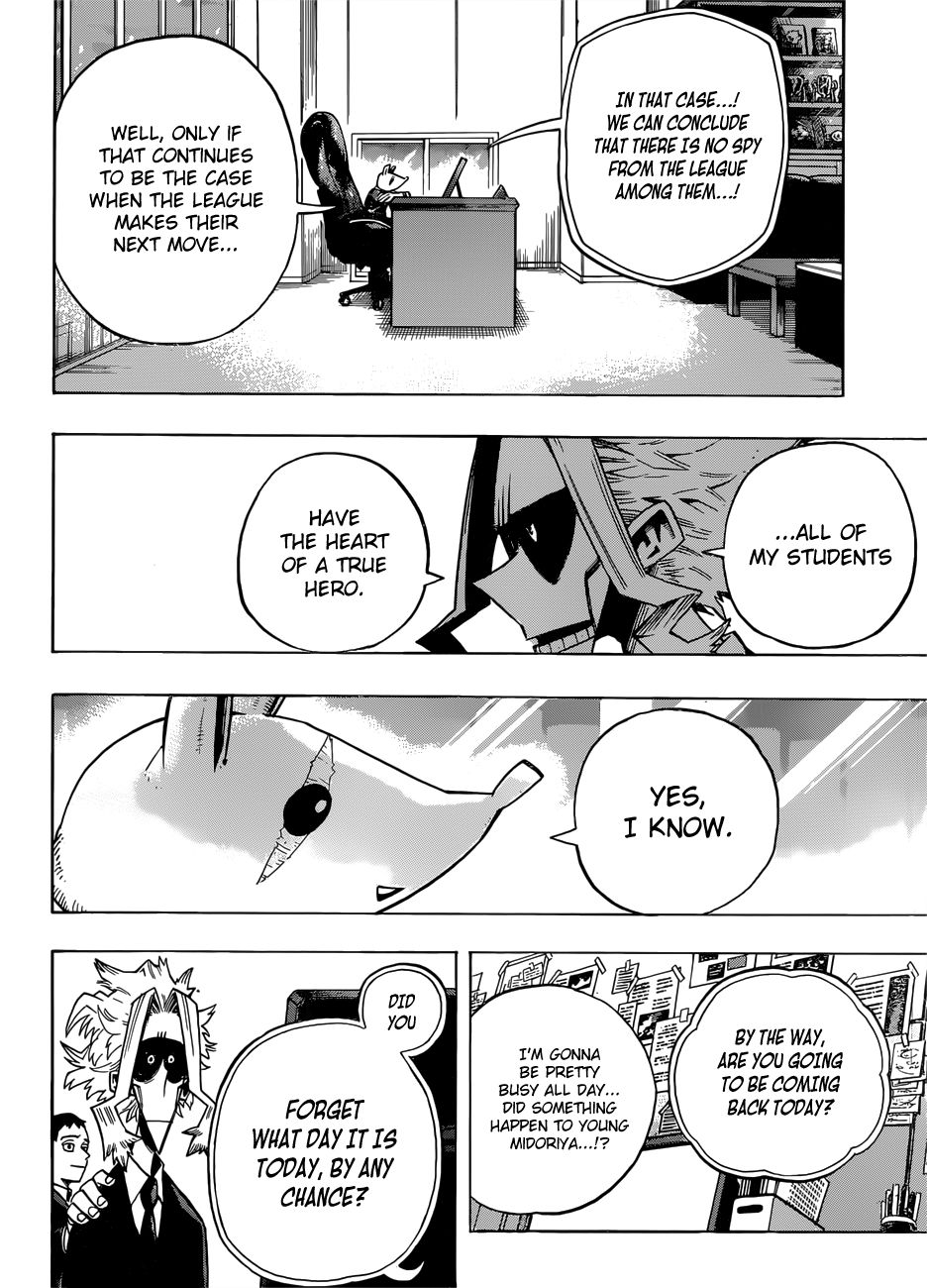 Boku no Hero Academia chapter 270 page 5