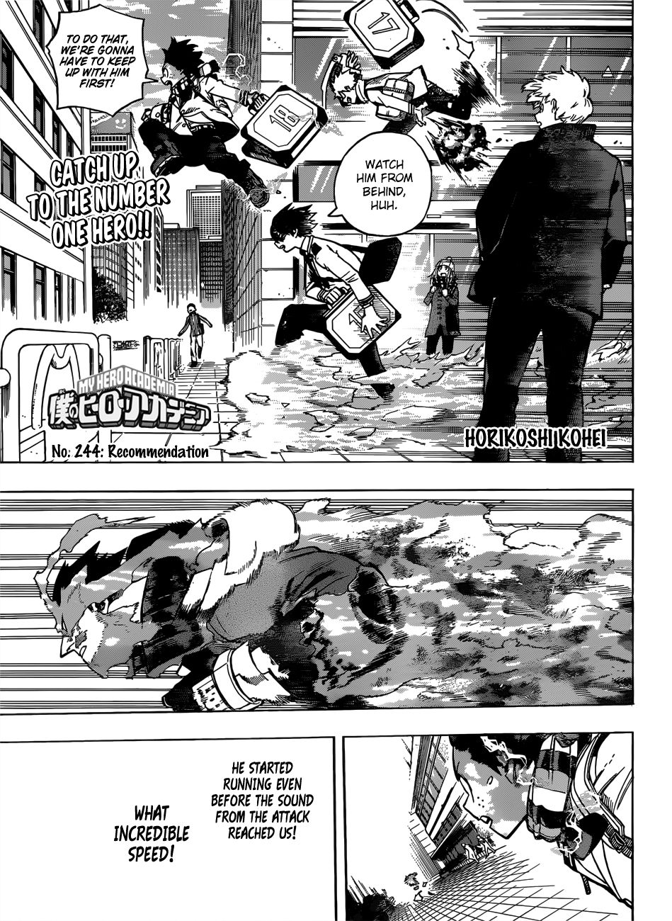 Boku no Hero Academia chapter 272 page 1