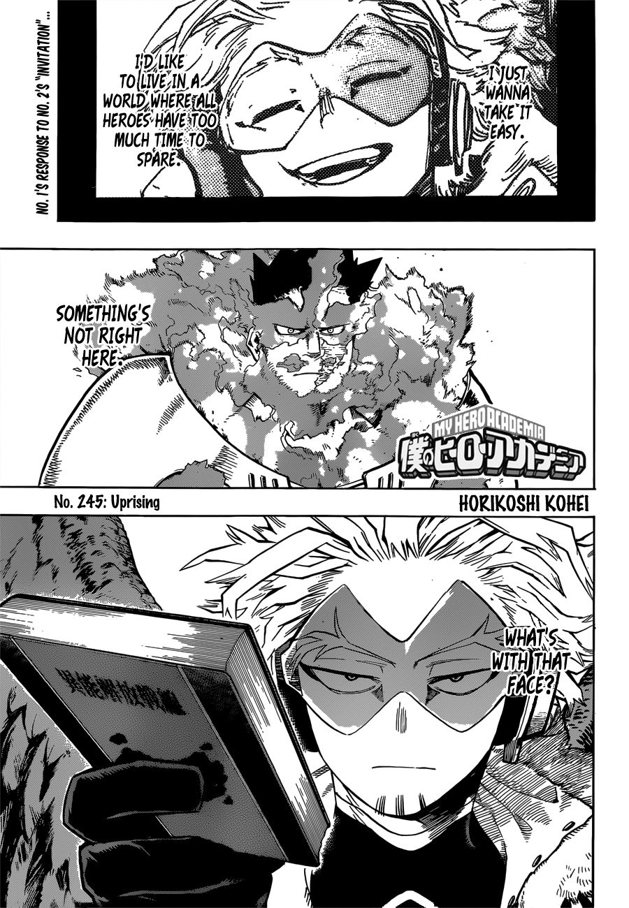Boku no Hero Academia chapter 273 page 1