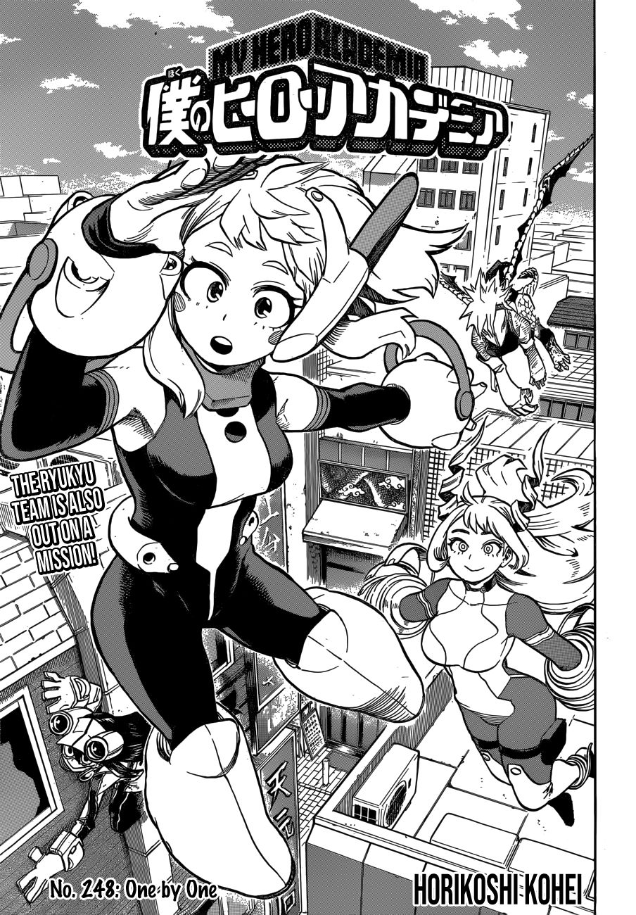 Boku no Hero Academia chapter 276 page 1