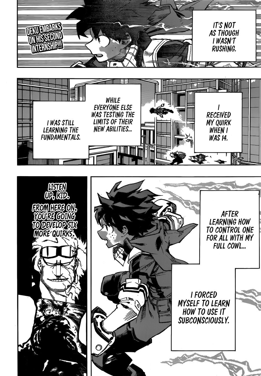 Boku no Hero Academia chapter 276 page 3
