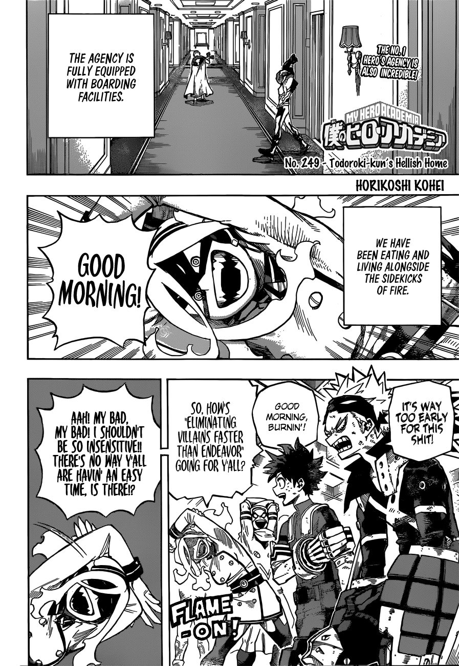 Boku no Hero Academia chapter 277 page 3