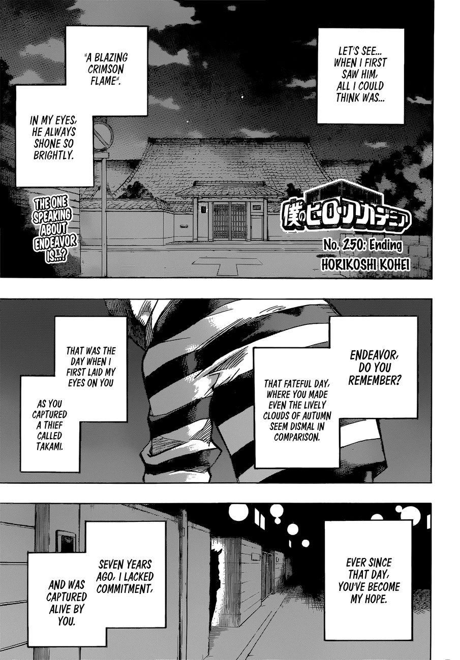 Boku no Hero Academia chapter 278 page 1
