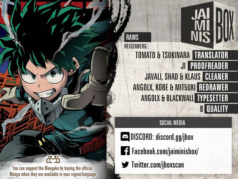 Boku no Hero Academia chapter 279 page 2