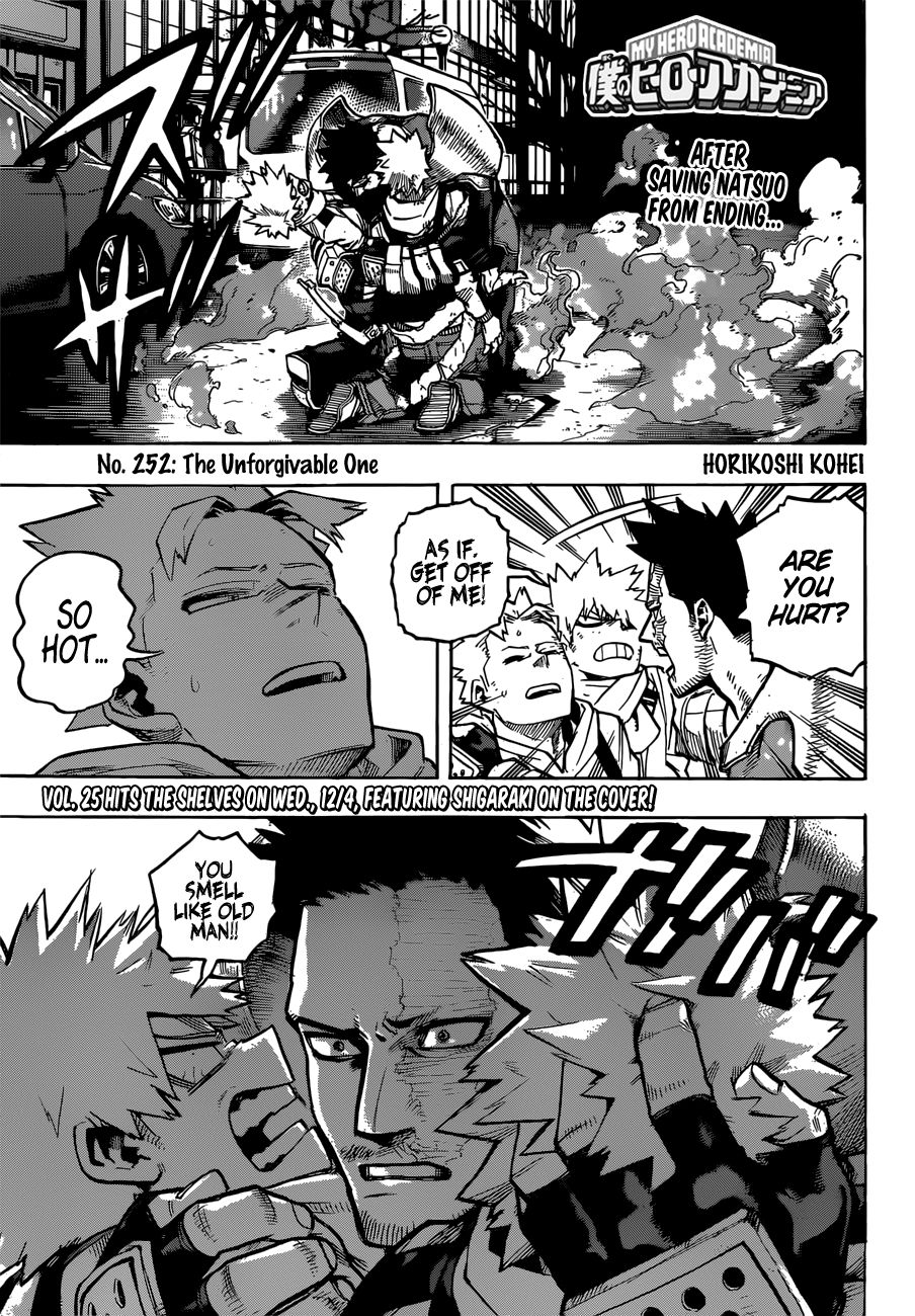 Boku no Hero Academia chapter 280 page 1