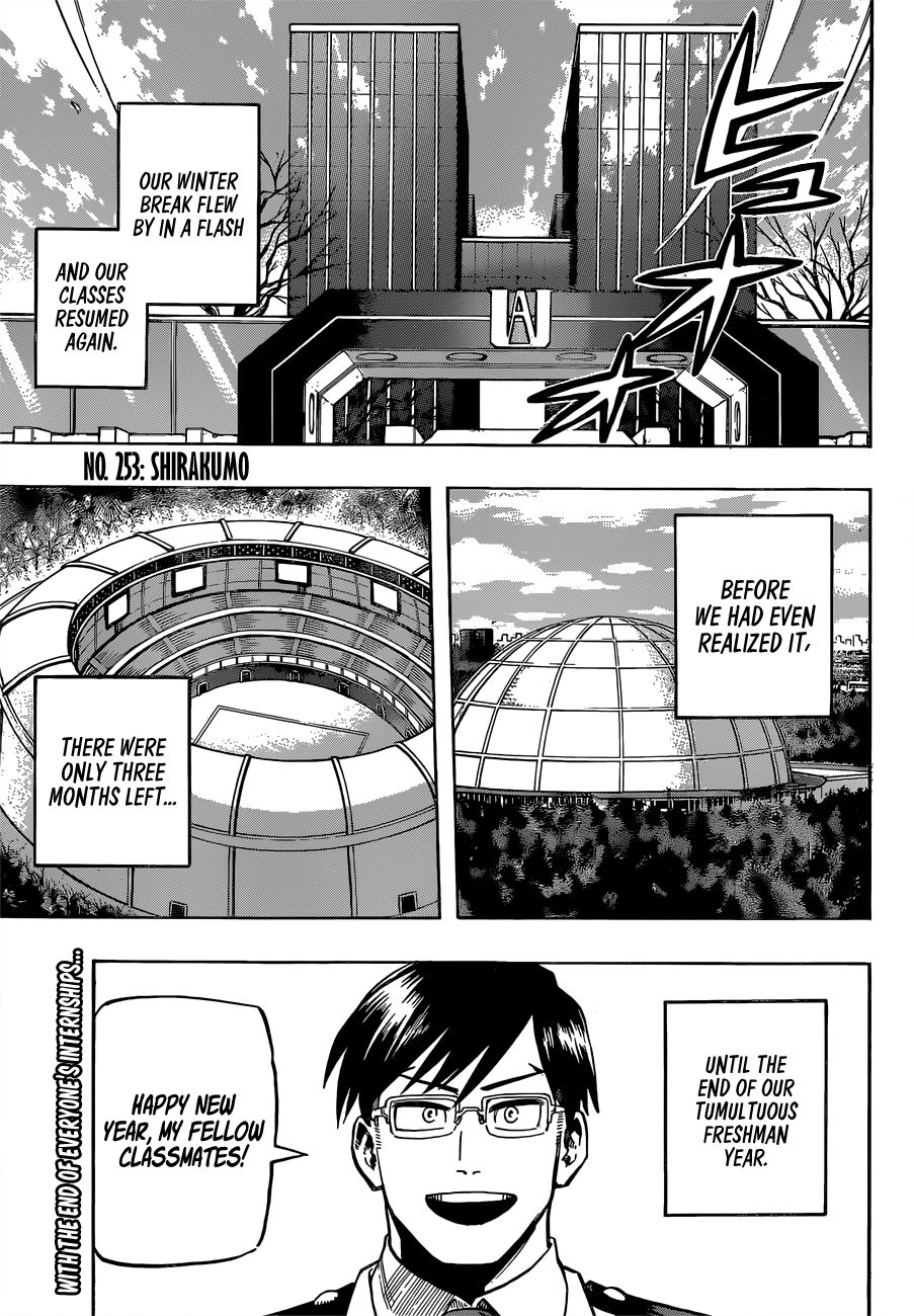 Boku no Hero Academia chapter 281 page 3