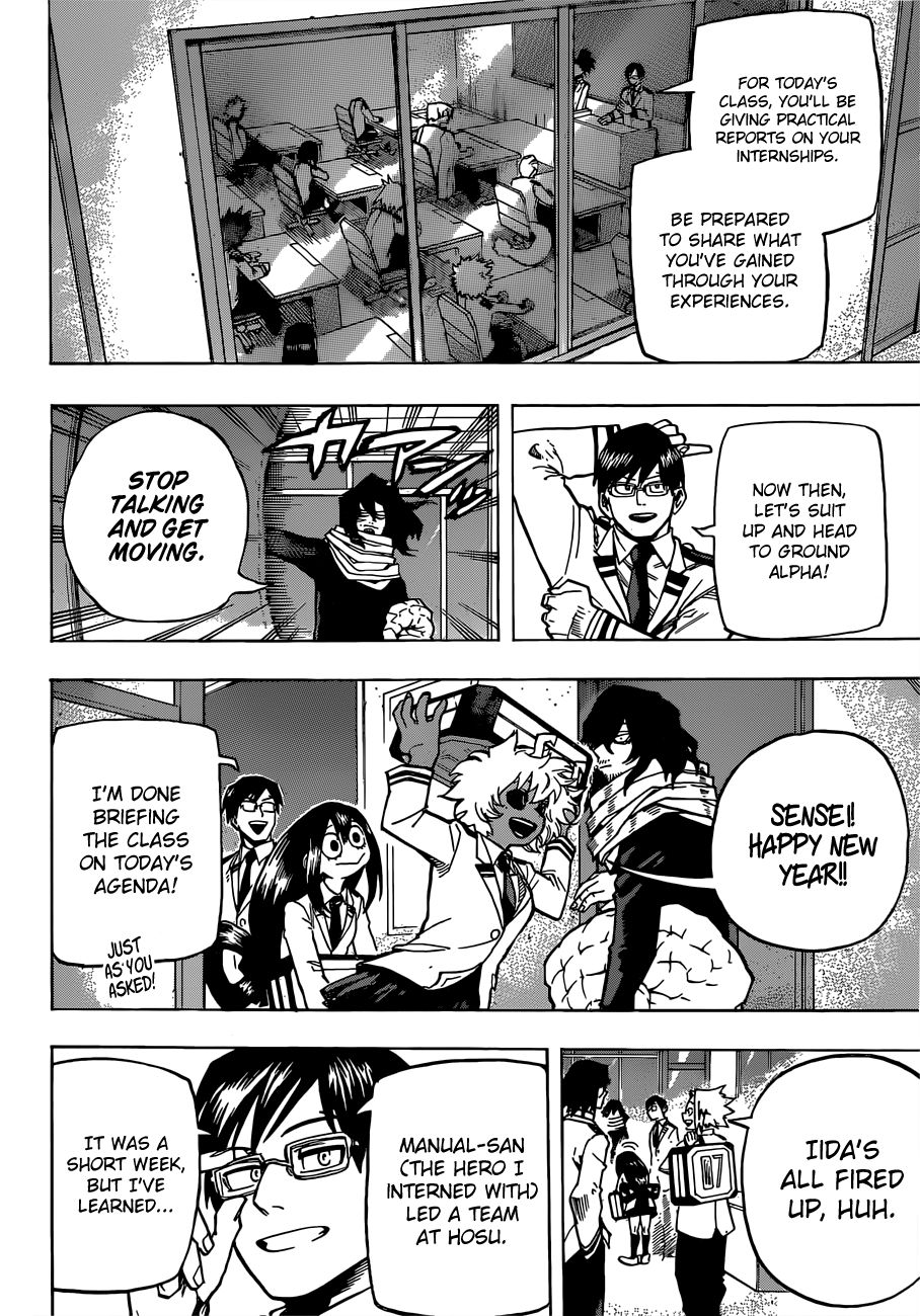 Boku no Hero Academia chapter 281 page 4