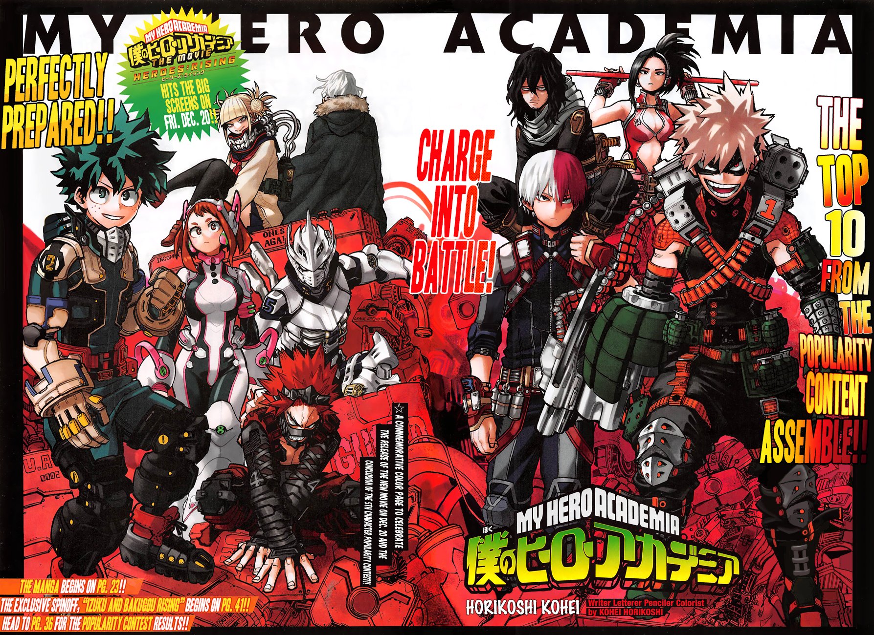 Boku no Hero Academia chapter 282 page 2