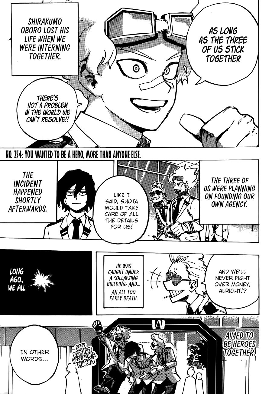 Boku no Hero Academia chapter 282 page 3