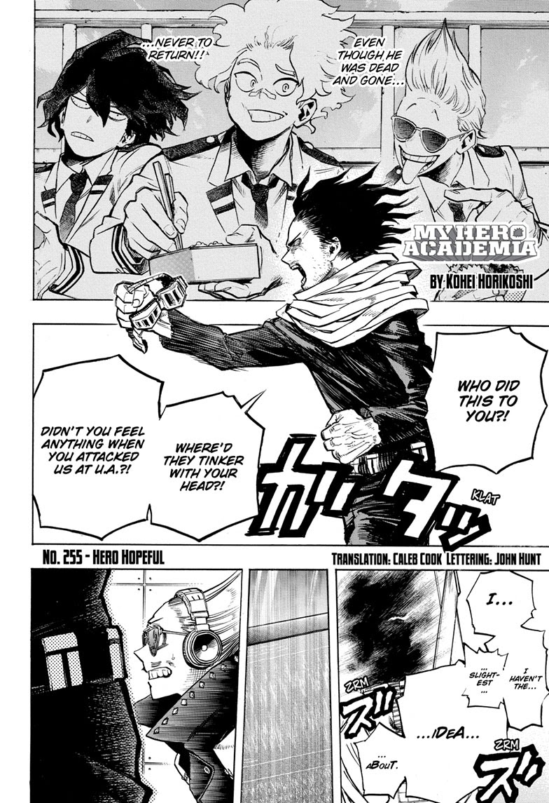 Boku no Hero Academia chapter 283 page 2