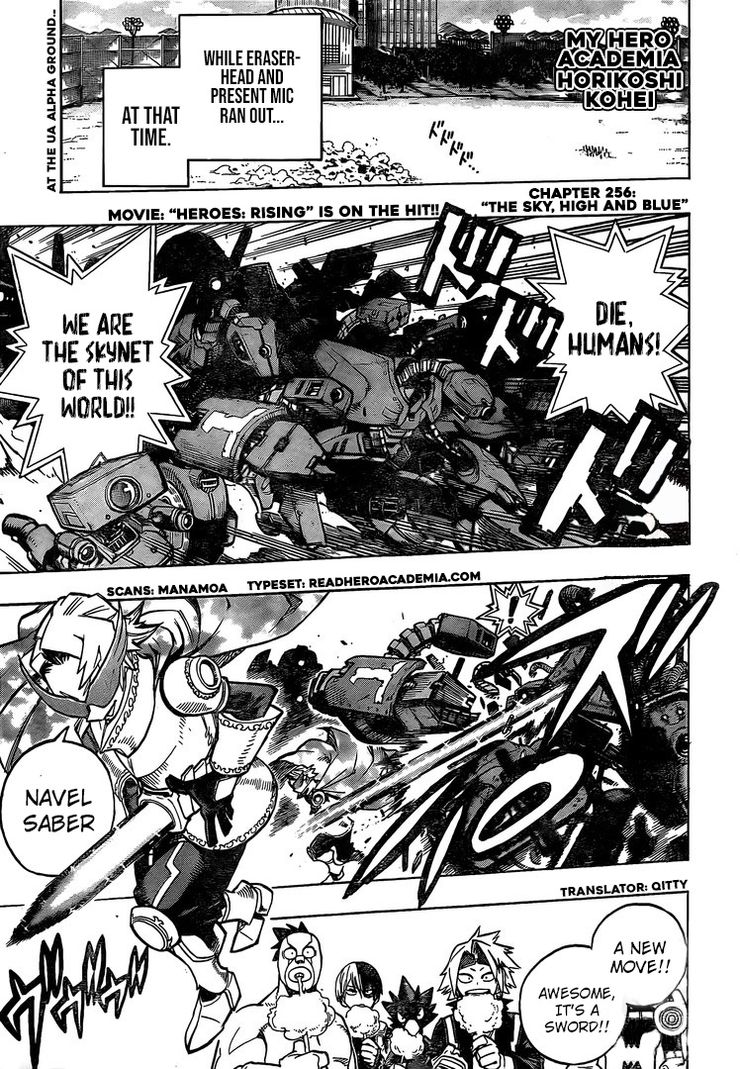 Boku no Hero Academia chapter 284 page 1