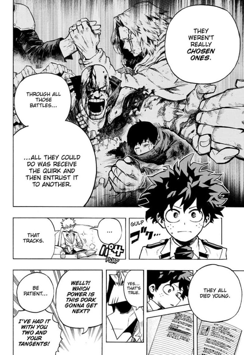 Boku no Hero Academia chapter 285 page 4