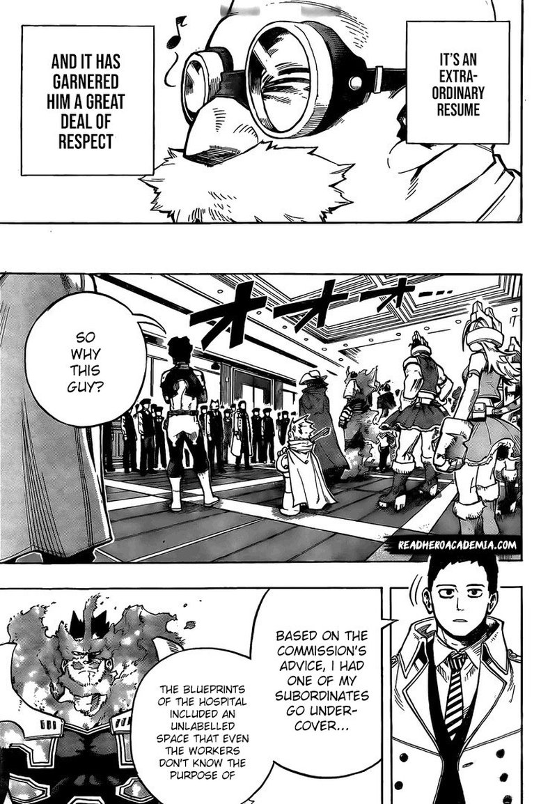 Boku no Hero Academia chapter 287 page 3