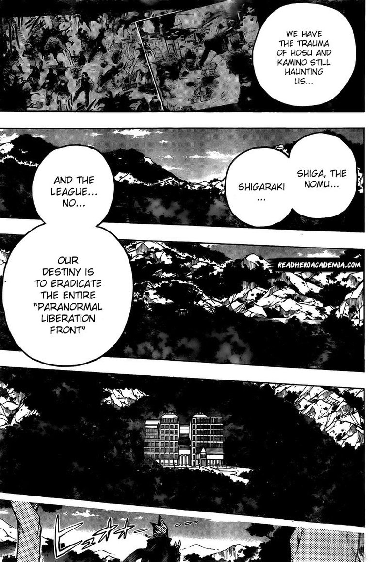 Boku no Hero Academia chapter 287 page 5