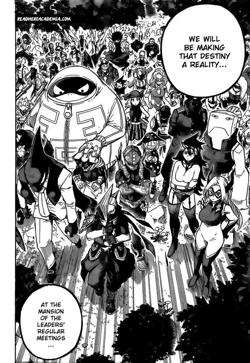 Boku no Hero Academia chapter 287 page 6