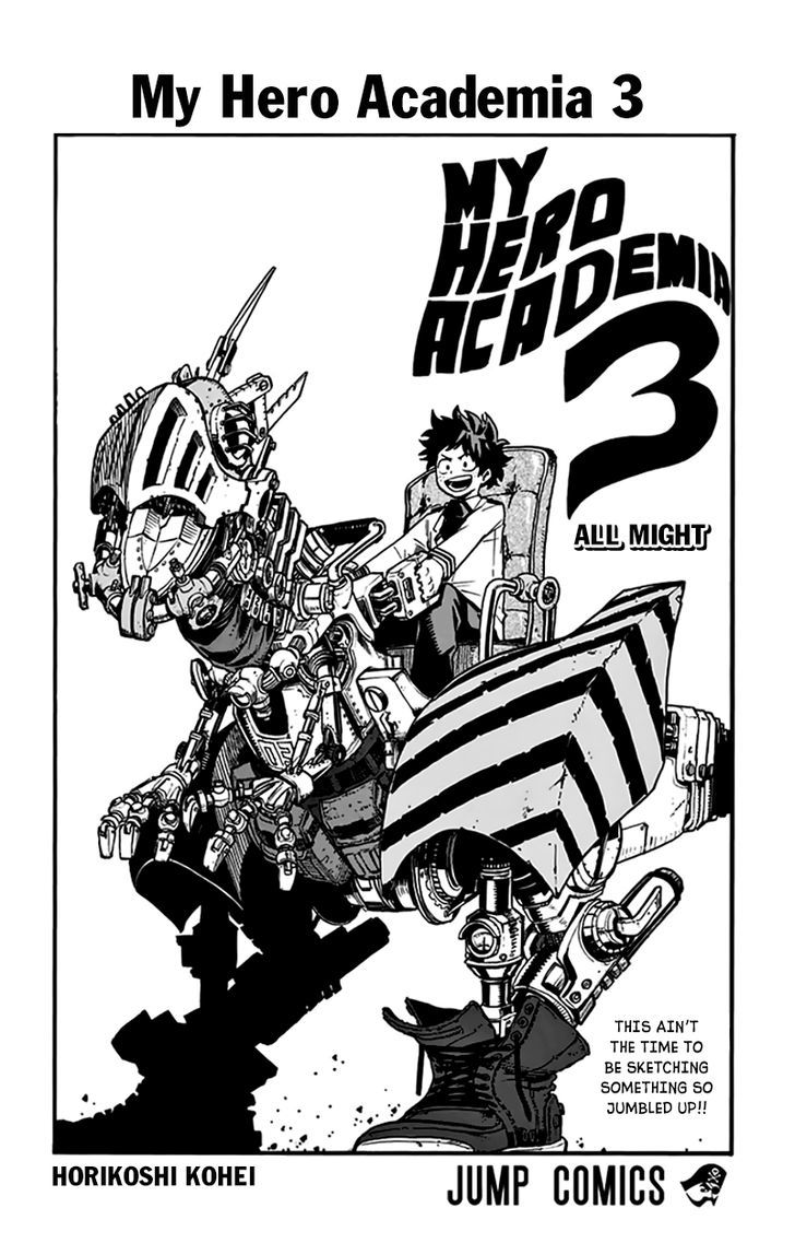 Boku no Hero Academia chapter 32 page 5