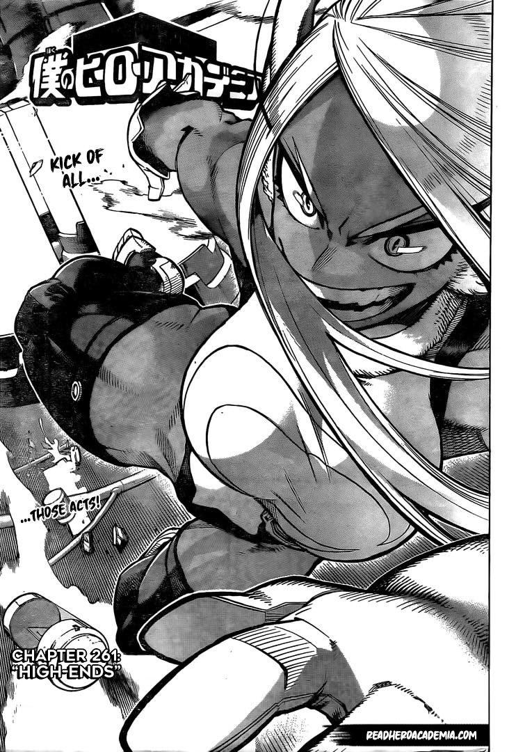 Boku no Hero Academia chapter 289 page 1