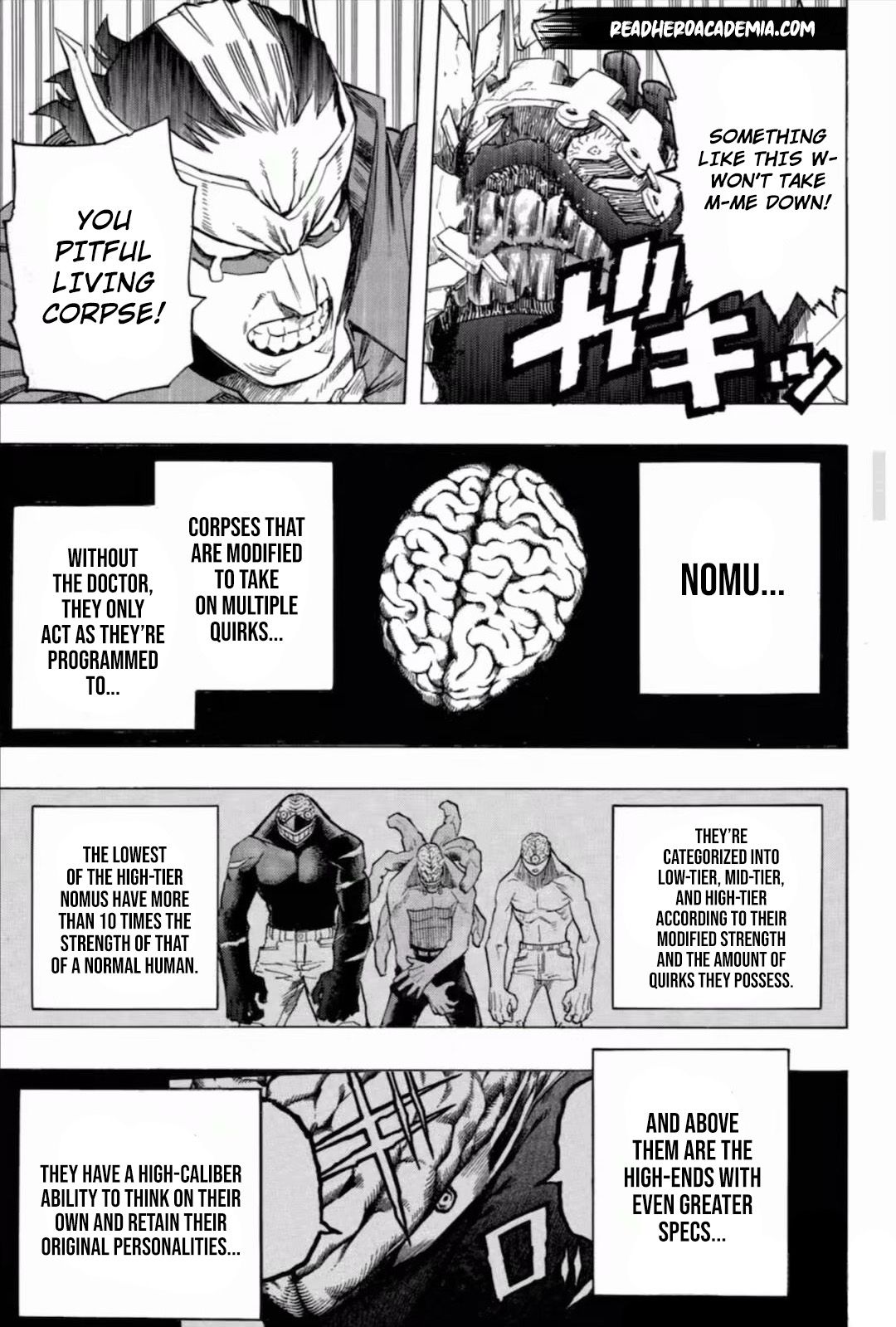 Boku no Hero Academia chapter 290 page 4