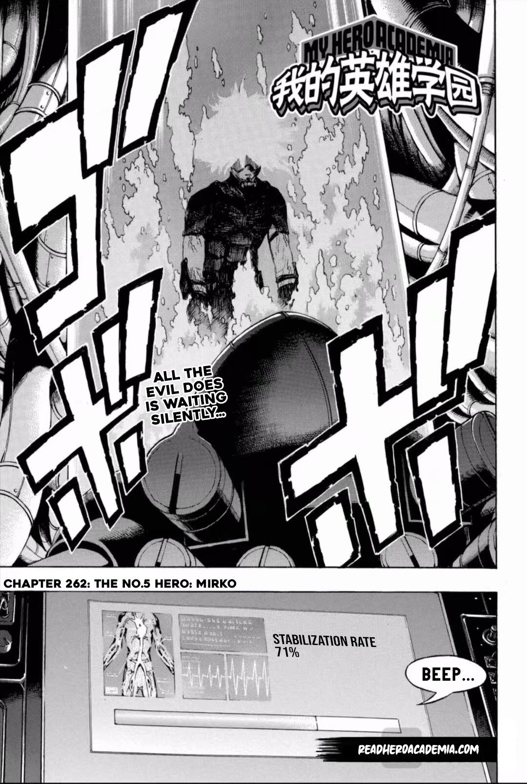 Boku no Hero Academia chapter 290 page 6