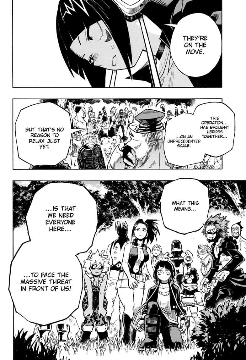 Boku no Hero Academia chapter 291 page 2