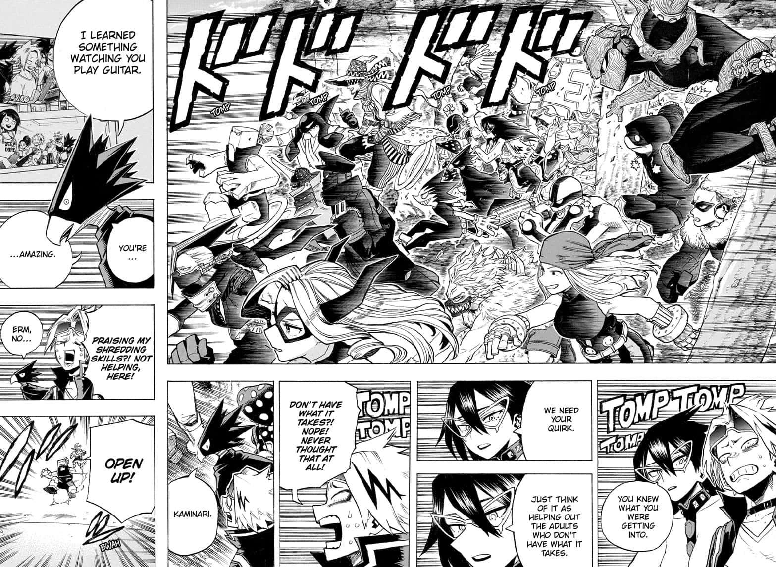 Boku no Hero Academia chapter 291 page 4