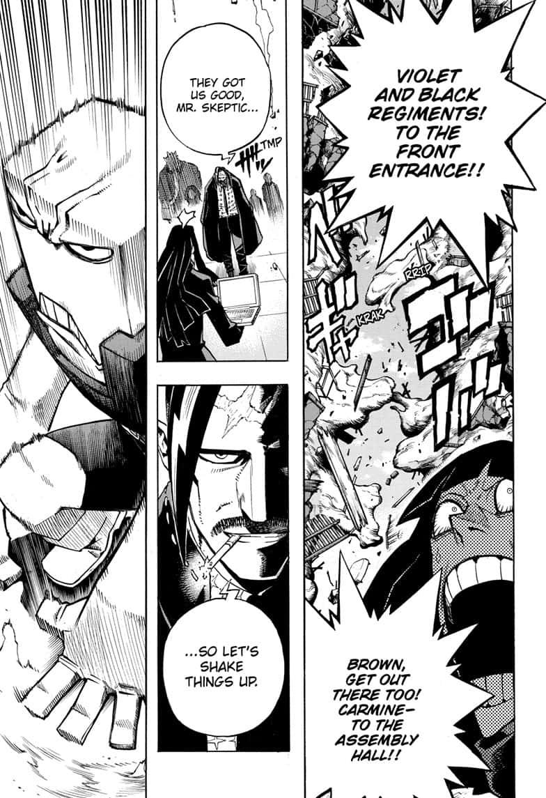 Boku no Hero Academia chapter 291 page 6