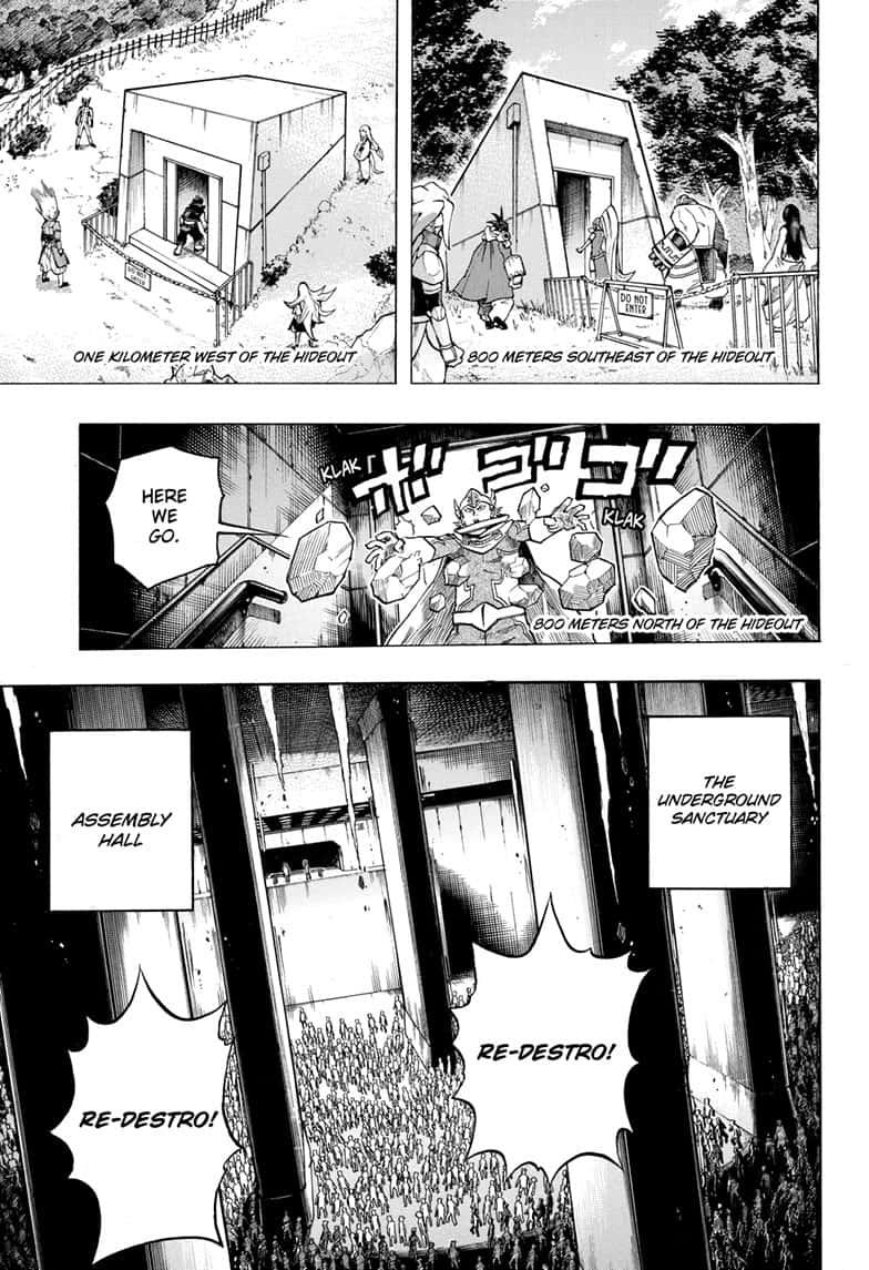Boku no Hero Academia chapter 292 page 1