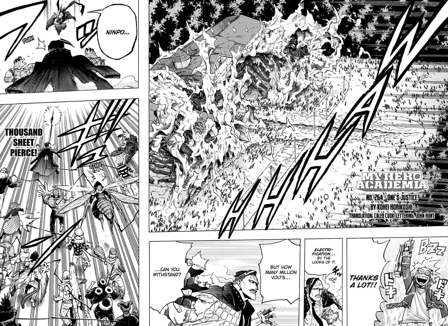Boku no Hero Academia chapter 292 page 4