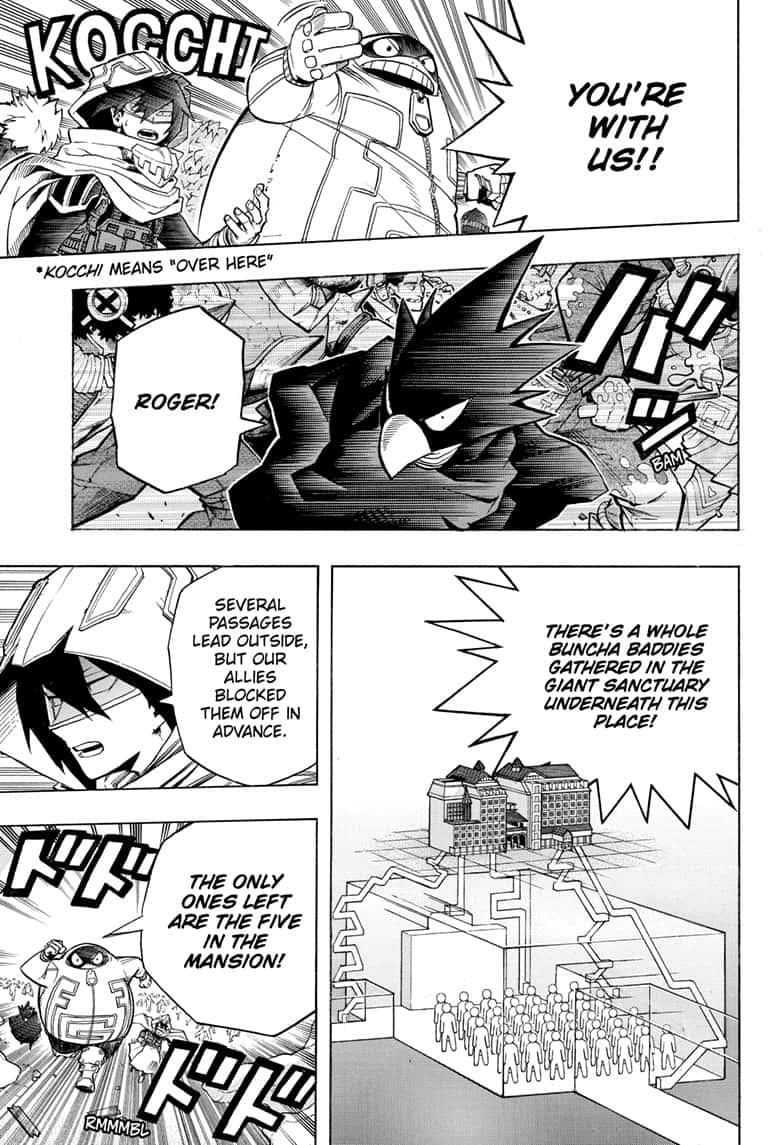 Boku no Hero Academia chapter 293 page 1