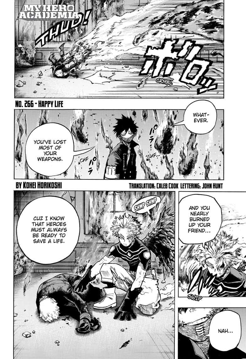Boku no Hero Academia chapter 294 page 2