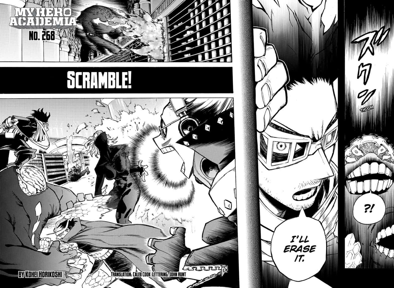 Boku no Hero Academia chapter 296 page 2