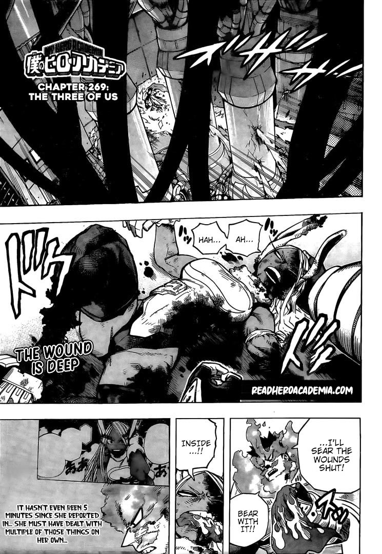 Boku no Hero Academia chapter 297 page 1
