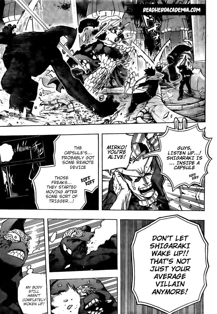 Boku no Hero Academia chapter 297 page 4