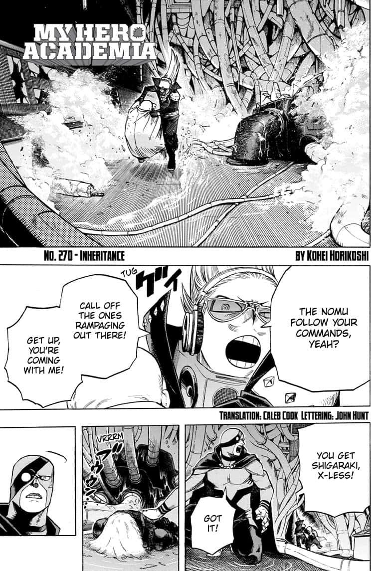 Boku no Hero Academia chapter 298 page 1