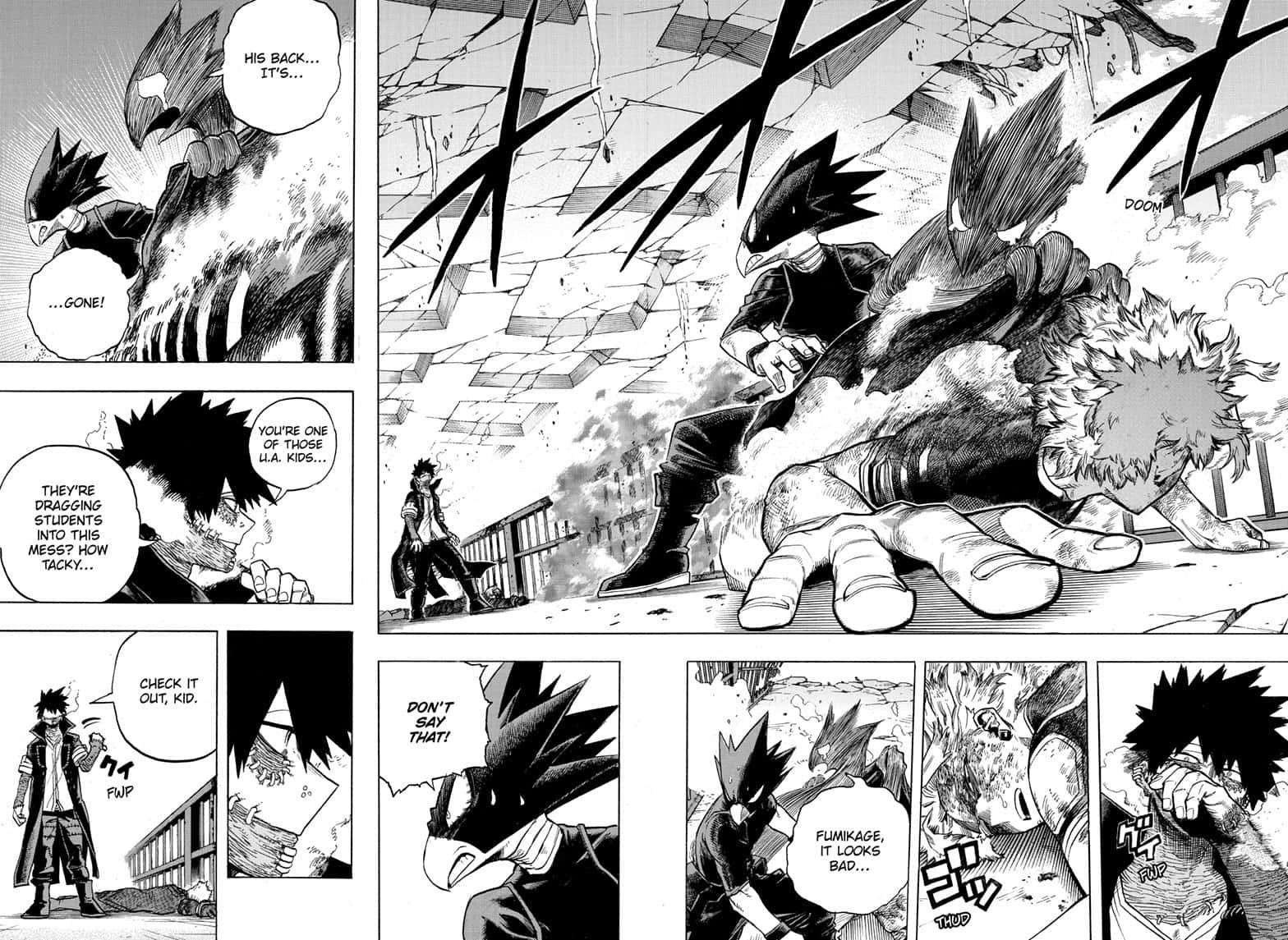 Boku no Hero Academia chapter 299 page 4