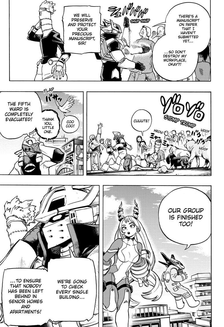 Boku no Hero Academia chapter 300 page 3