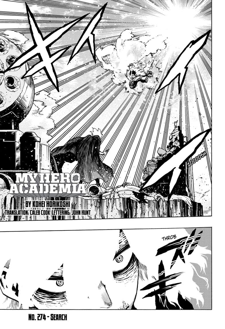 Boku no Hero Academia chapter 302 page 1