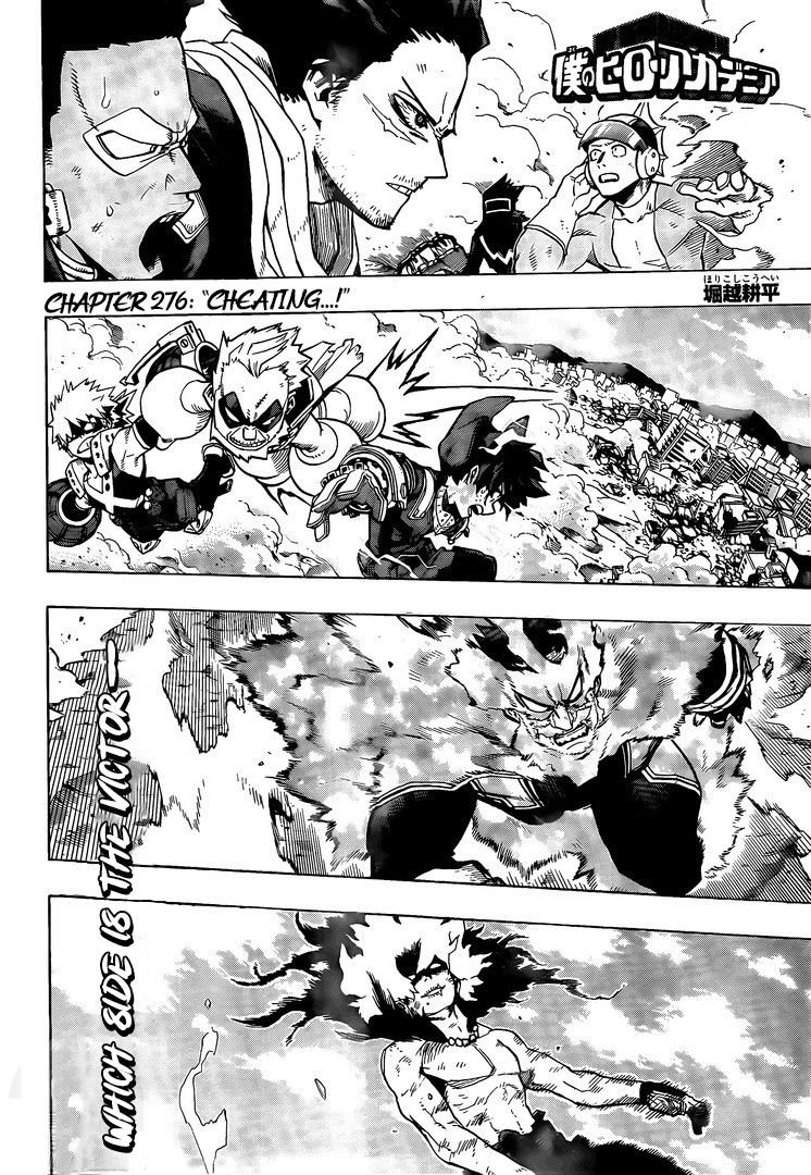 Boku no Hero Academia chapter 304 page 5